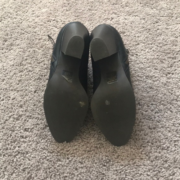 Black 3’ Heel Booties - Picture 3 of 3